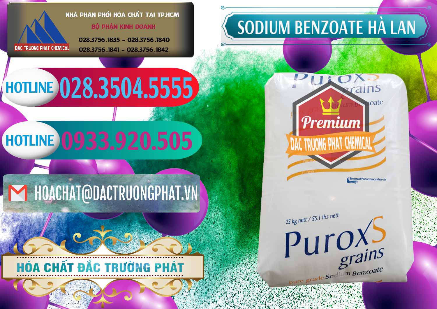 Công ty bán & cung ứng Sodium Benzoate - Mốc Bột Puroxs Hà Lan Netherlands - 0467 - Nơi cung cấp và kinh doanh hóa chất tại TP.HCM - truongphat.vn