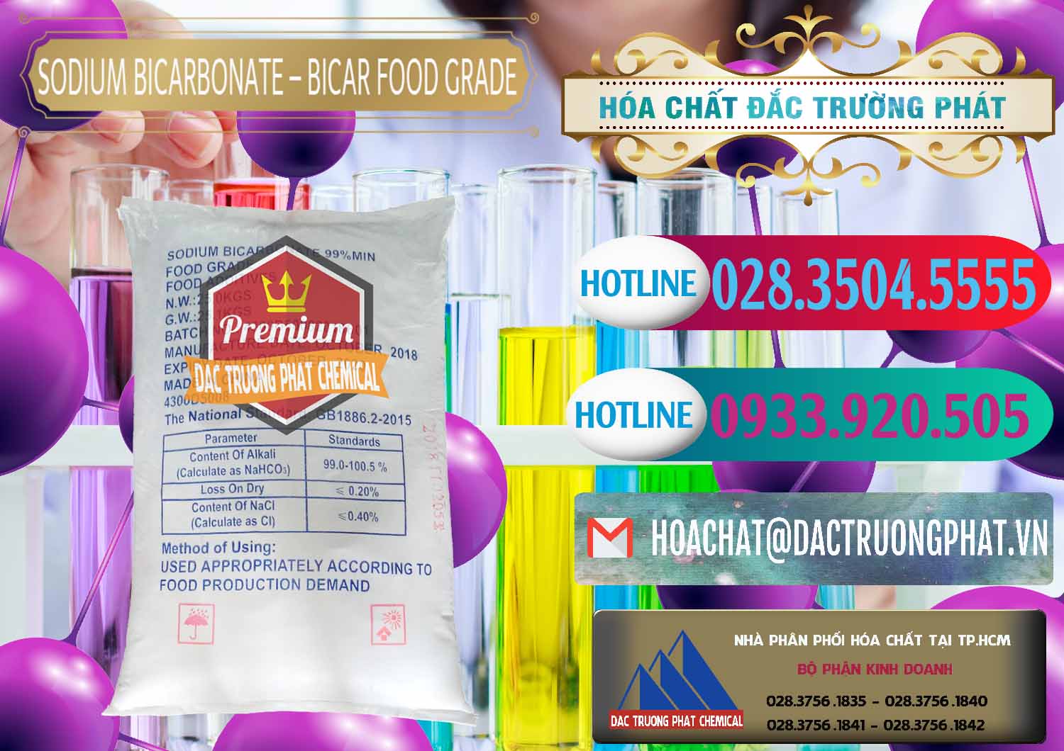 Cty kinh doanh _ bán Sodium Bicarbonate – Bicar NaHCO3 Food Grade Trung Quốc China - 0138 - Chuyên bán & phân phối hóa chất tại TP.HCM - truongphat.vn