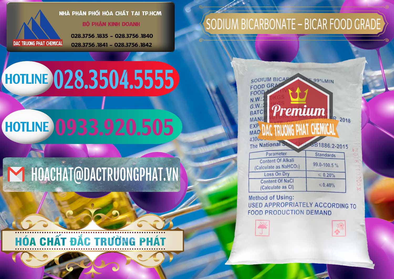 Nơi kinh doanh ( bán ) Sodium Bicarbonate – Bicar NaHCO3 Food Grade Trung Quốc China - 0138 - Bán & cung cấp hóa chất tại TP.HCM - truongphat.vn