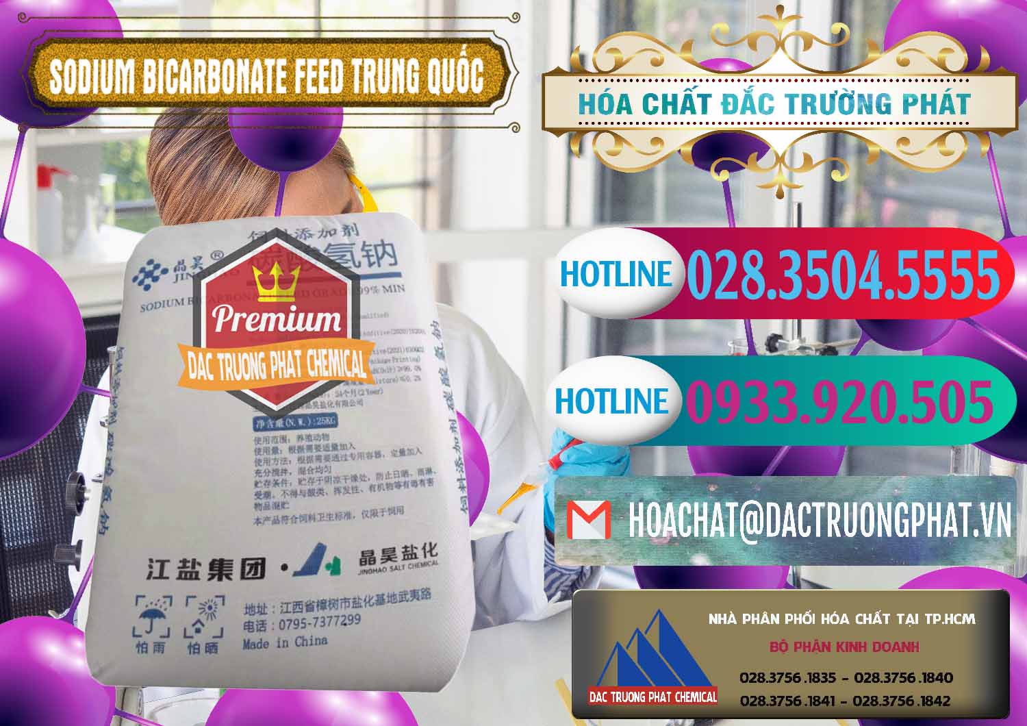 Đơn vị bán và phân phối Sodium Bicarbonate – Bicar NaHCO3 Feed Jing Hao Trung Quốc China - 0380 - Chuyên phân phối và nhập khẩu hóa chất tại TP.HCM - truongphat.vn