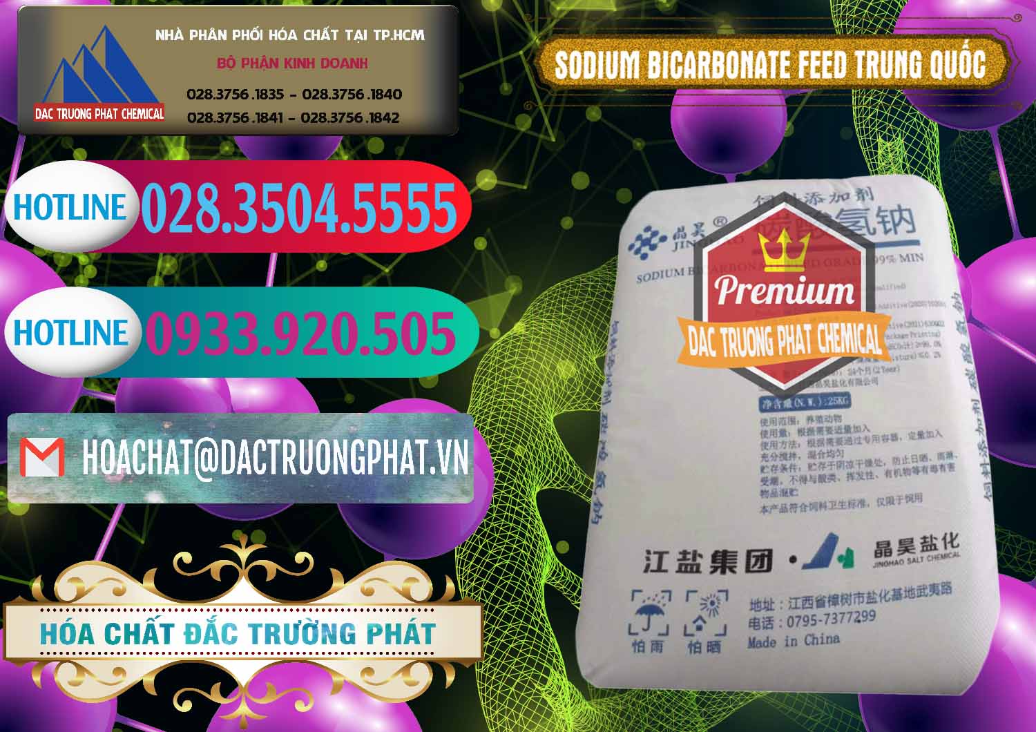 Chuyên kinh doanh - bán Sodium Bicarbonate – Bicar NaHCO3 Feed Jing Hao Trung Quốc China - 0380 - Nơi cung cấp - kinh doanh hóa chất tại TP.HCM - truongphat.vn