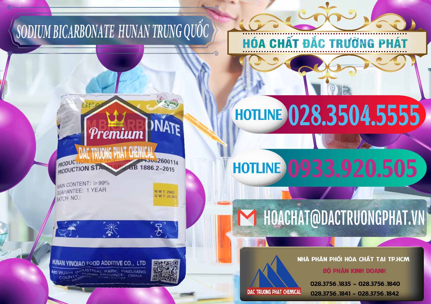 Công ty chuyên nhập khẩu ( bán ) Sodium Bicarbonate – Bicar NaHCO3 Hunan Trung Quốc China - 0405 - Công ty chuyên cung cấp ( bán ) hóa chất tại TP.HCM - truongphat.vn