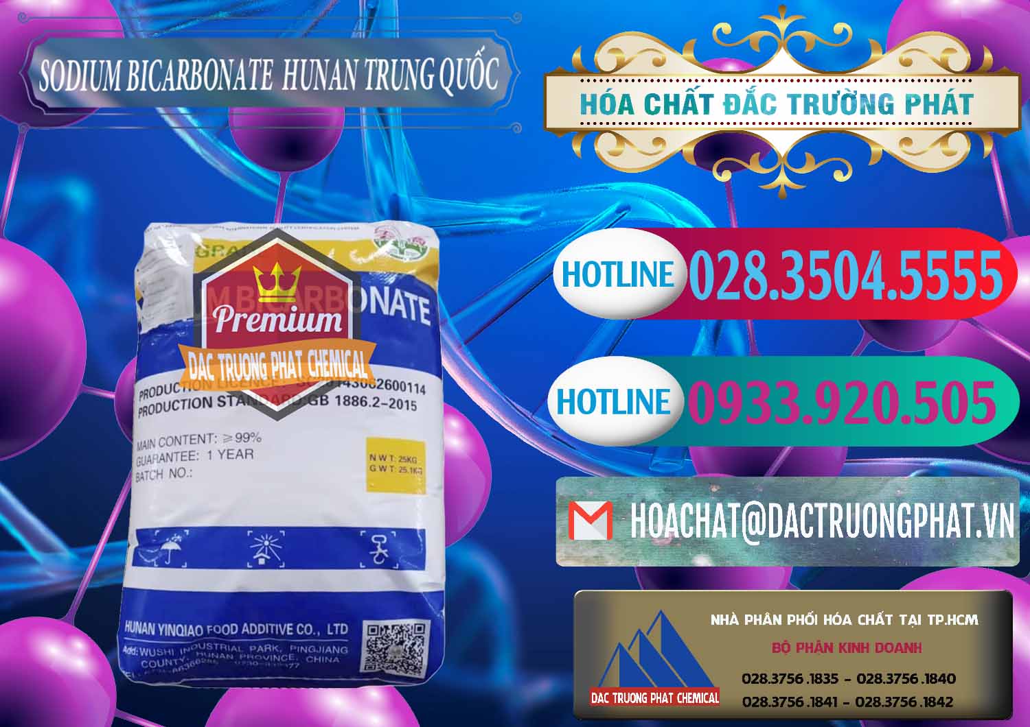 Đơn vị phân phối - bán Sodium Bicarbonate – Bicar NaHCO3 Hunan Trung Quốc China - 0405 - Chuyên cung cấp ( bán ) hóa chất tại TP.HCM - truongphat.vn