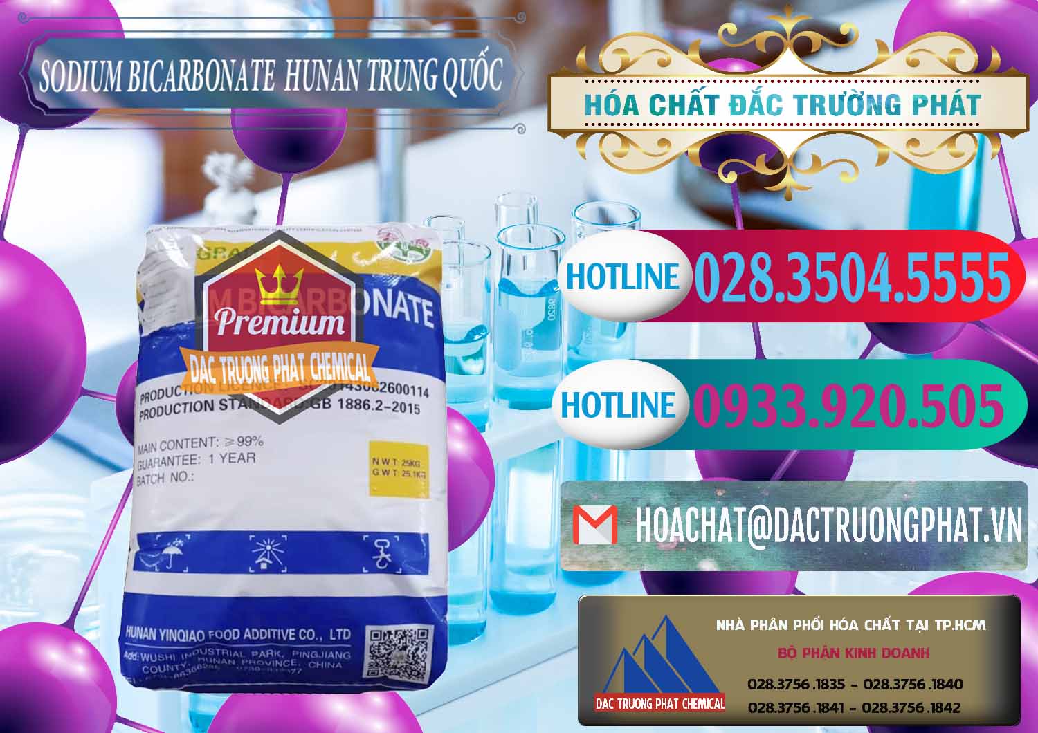 Cty chuyên bán & cung cấp Sodium Bicarbonate – Bicar NaHCO3 Hunan Trung Quốc China - 0405 - Đơn vị chuyên nhập khẩu ( cung cấp ) hóa chất tại TP.HCM - truongphat.vn