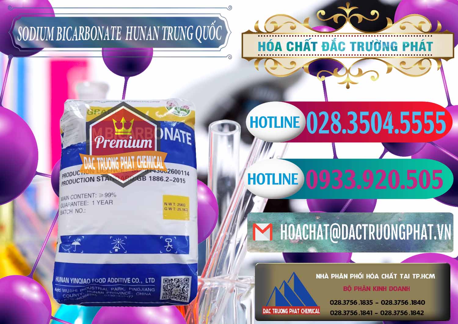 Công ty chuyên cung cấp - bán Sodium Bicarbonate – Bicar NaHCO3 Hunan Trung Quốc China - 0405 - Đơn vị phân phối & cung cấp hóa chất tại TP.HCM - truongphat.vn