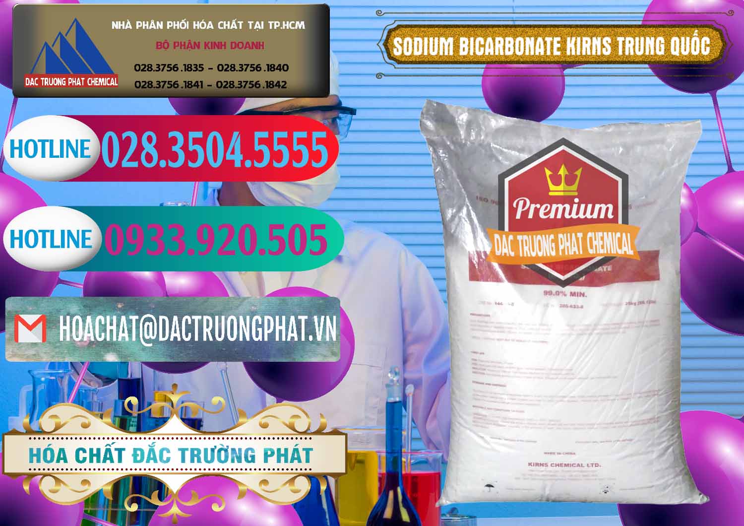 Bán - phân phối Sodium Bicarbonate – Bicar NaHCO3 Food Grade Kirns Trung Quốc - 0217 - Nơi bán ( phân phối ) hóa chất tại TP.HCM - truongphat.vn