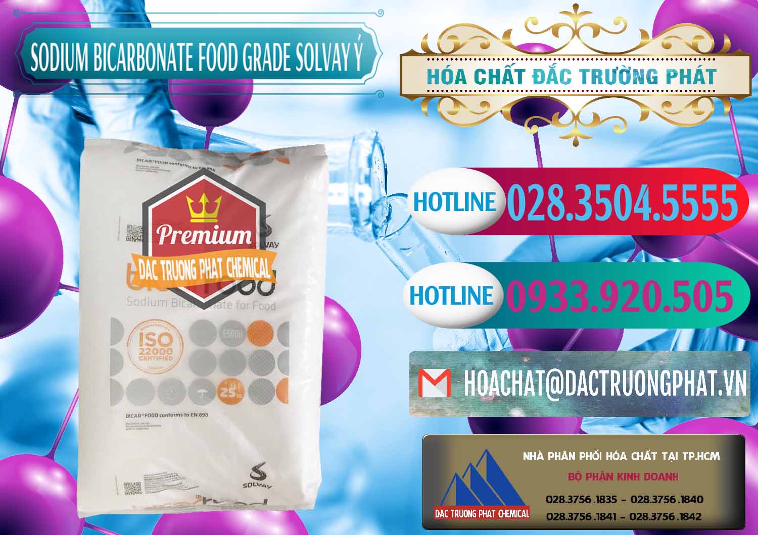 Nơi chuyên bán & cung cấp Sodium Bicarbonate – Bicar NaHCO3 Food Grade Solvay Ý Italy - 0220 - Nơi chuyên cung cấp - kinh doanh hóa chất tại TP.HCM - truongphat.vn