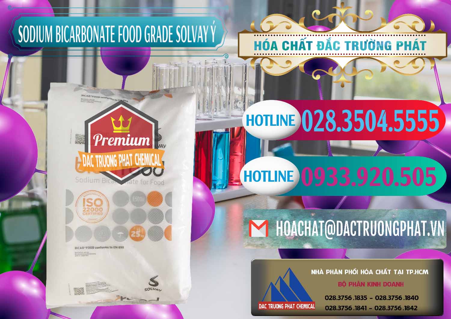 Đơn vị chuyên phân phối - bán Sodium Bicarbonate – Bicar NaHCO3 Food Grade Solvay Ý Italy - 0220 - Đơn vị bán & phân phối hóa chất tại TP.HCM - truongphat.vn