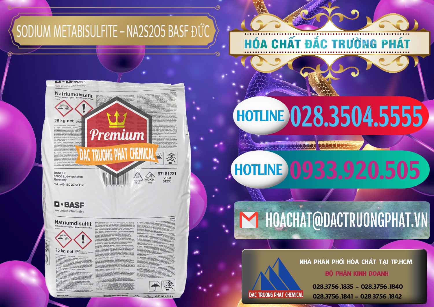 Công ty cung cấp & bán Sodium Metabisulfite - NA2S2O5 Food Grade BASF Đức Germany - 0143 - Chuyên nhập khẩu - phân phối hóa chất tại TP.HCM - truongphat.vn