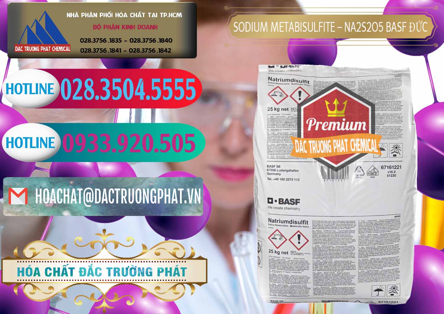 Công ty chuyên cung ứng & bán Sodium Metabisulfite - NA2S2O5 Food Grade BASF Đức Germany - 0143 - Cty nhập khẩu ( phân phối ) hóa chất tại TP.HCM - truongphat.vn