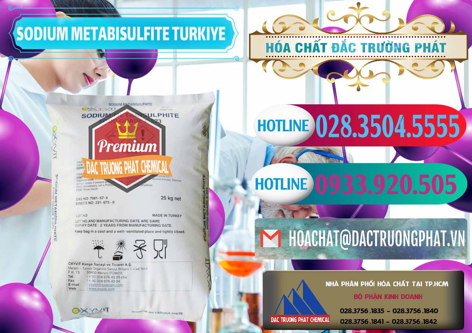 Cung cấp và bán Sodium Metabisulfite - NA2S2O5 Food Grade E-223 Thổ Nhĩ Kỳ Turkey - 0413 - Đơn vị chuyên kinh doanh & phân phối hóa chất tại TP.HCM - truongphat.vn