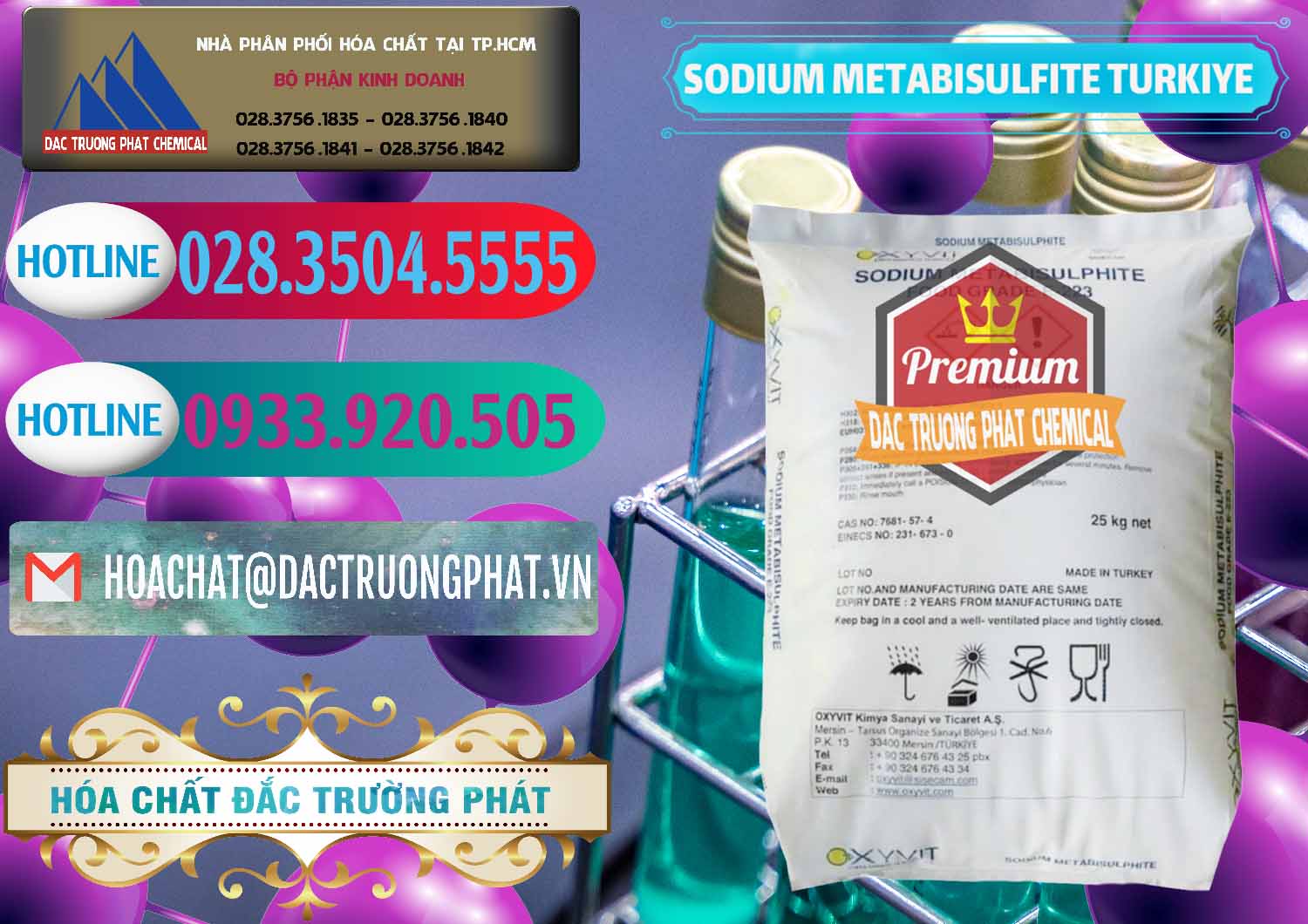 Nơi kinh doanh và bán Sodium Metabisulfite - NA2S2O5 Food Grade E-223 Thổ Nhĩ Kỳ Turkey - 0413 - Chuyên phân phối ( cung cấp ) hóa chất tại TP.HCM - truongphat.vn
