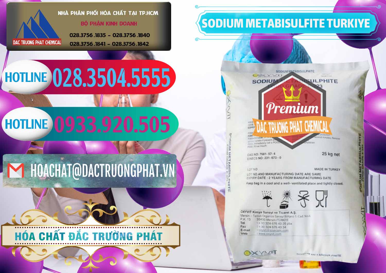 Nơi chuyên cung cấp và bán Sodium Metabisulfite - NA2S2O5 Food Grade E-223 Thổ Nhĩ Kỳ Turkey - 0413 - Cty cung cấp ( nhập khẩu ) hóa chất tại TP.HCM - truongphat.vn