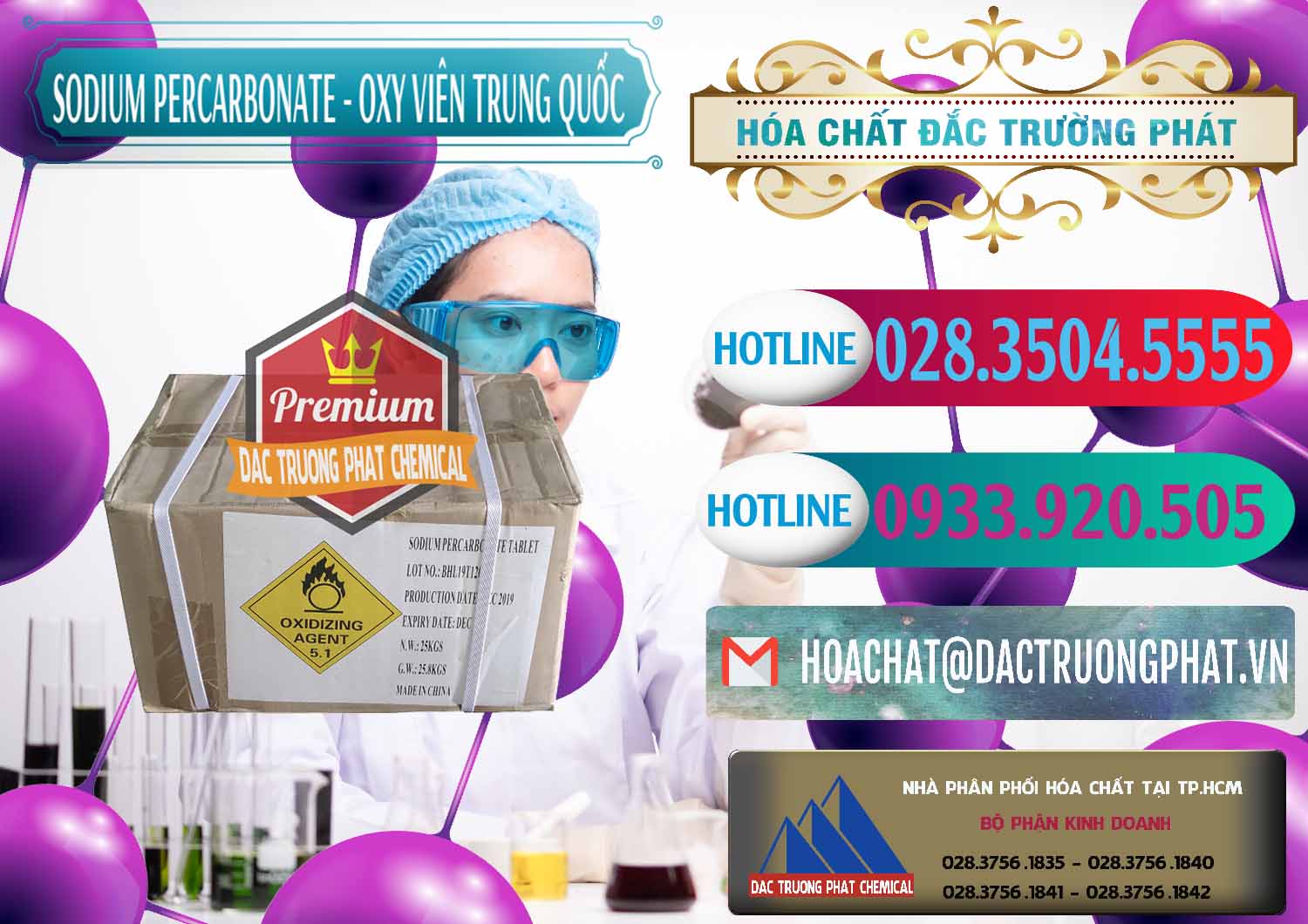 Công ty chuyên bán _ phân phối Sodium Percarbonate - Oxy Dạng Viên Trung Quốc China - 0329 - Công ty cung cấp & kinh doanh hóa chất tại TP.HCM - truongphat.vn