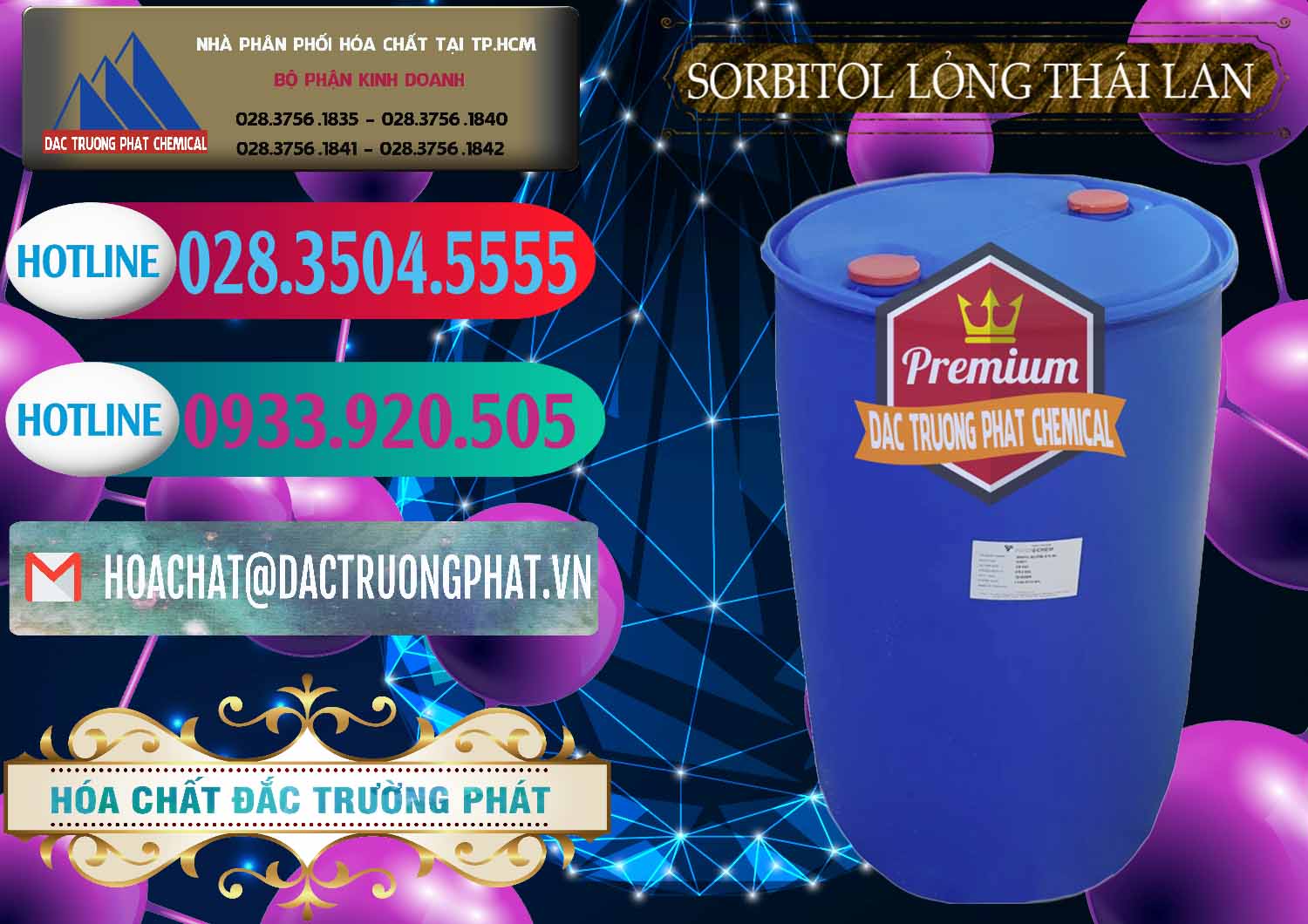 Nơi cung cấp ( bán ) Sorbitol - C6H14O6 Lỏng 70% Food Grade Thái Lan Thailand - 0341 - Nơi bán - phân phối hóa chất tại TP.HCM - truongphat.vn