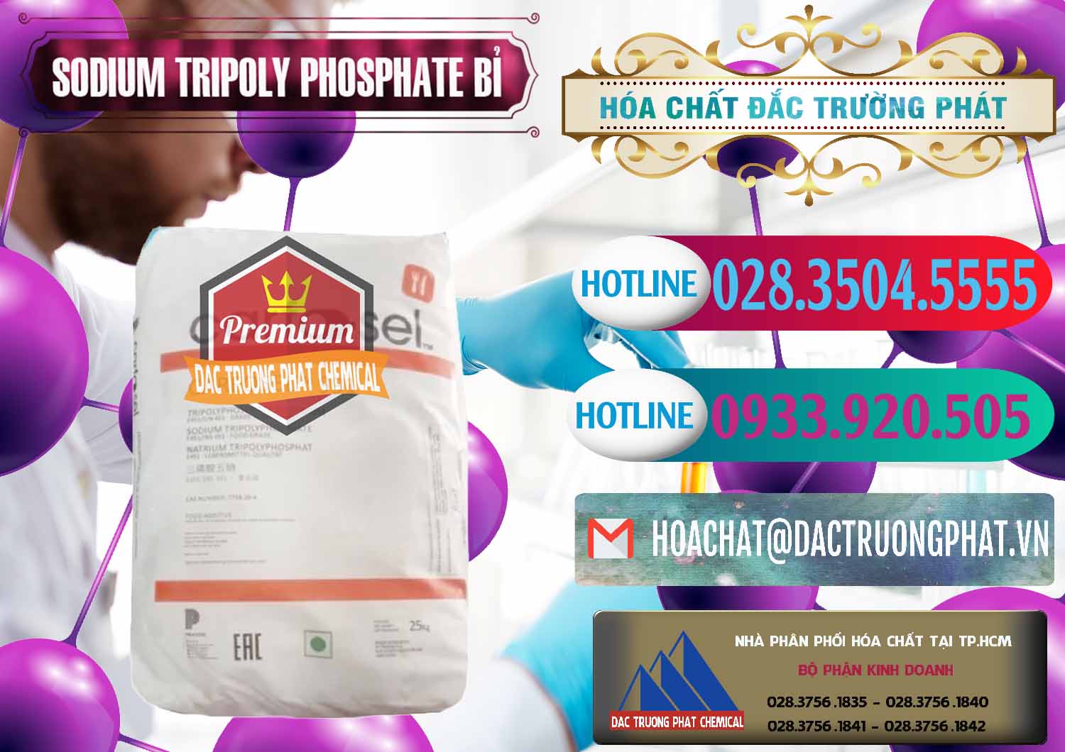 Công ty chuyên nhập khẩu & bán Sodium Tripoly Phosphate - STPP Carfosel 991 Bỉ Belgium - 0429 - Đơn vị chuyên phân phối _ cung ứng hóa chất tại TP.HCM - truongphat.vn