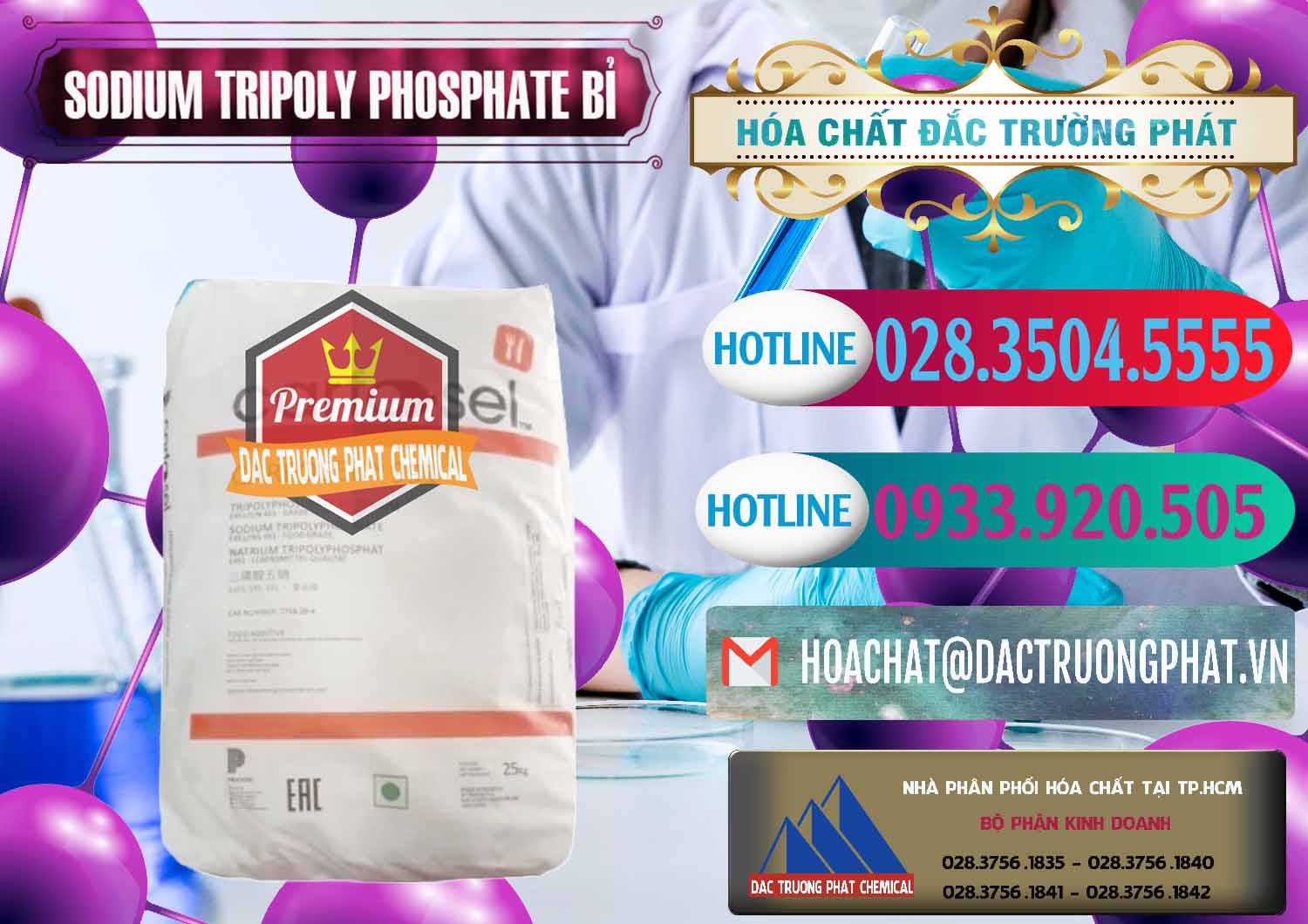 Cty chuyên bán _ phân phối Sodium Tripoly Phosphate - STPP Carfosel 991 Bỉ Belgium - 0429 - Nhà phân phối - cung ứng hóa chất tại TP.HCM - truongphat.vn