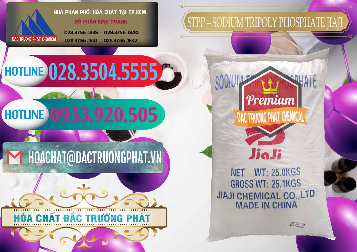 Cty chuyên kinh doanh và bán Sodium Tripoly Phosphate - STPP Jiaji Trung Quốc China - 0154 - Bán ( cung cấp ) hóa chất tại TP.HCM - truongphat.vn
