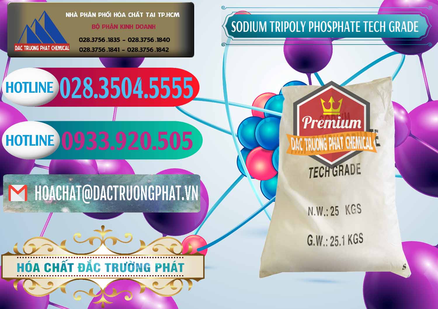 Nơi chuyên kinh doanh ( bán ) Sodium Tripoly Phosphate - STPP Tech Grade Trung Quốc China - 0453 - Chuyên phân phối _ kinh doanh hóa chất tại TP.HCM - truongphat.vn