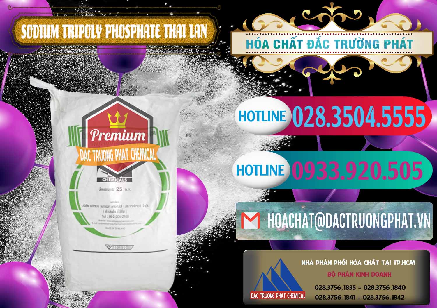 Công ty chuyên bán - phân phối Sodium Tripoly Phosphate - STPP Aditya Birla Grasim Thái Lan Thailand - 0421 - Nhà phân phối & nhập khẩu hóa chất tại TP.HCM - truongphat.vn