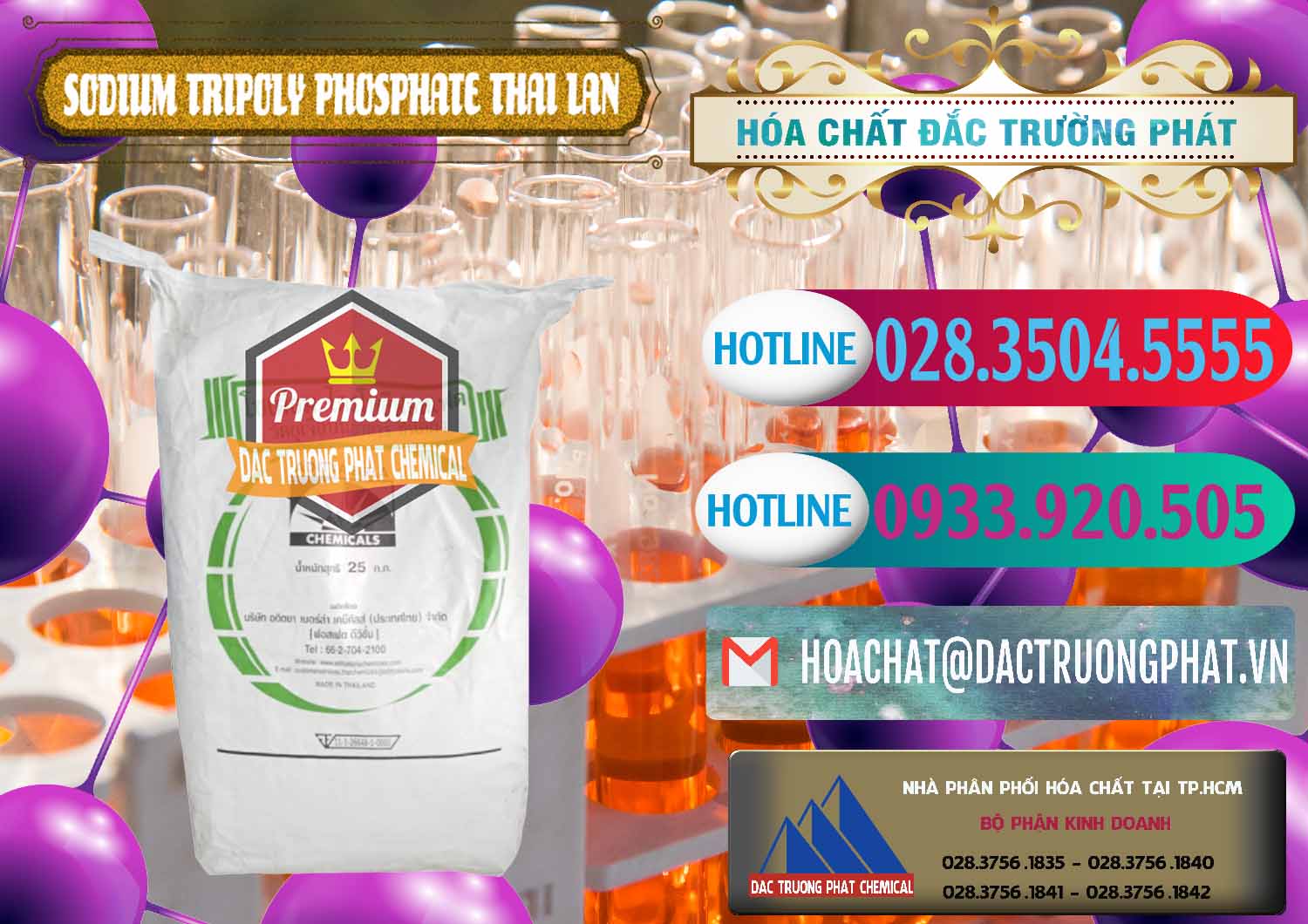 Đơn vị kinh doanh ( bán ) Sodium Tripoly Phosphate - STPP Aditya Birla Grasim Thái Lan Thailand - 0421 - Công ty nhập khẩu - phân phối hóa chất tại TP.HCM - truongphat.vn