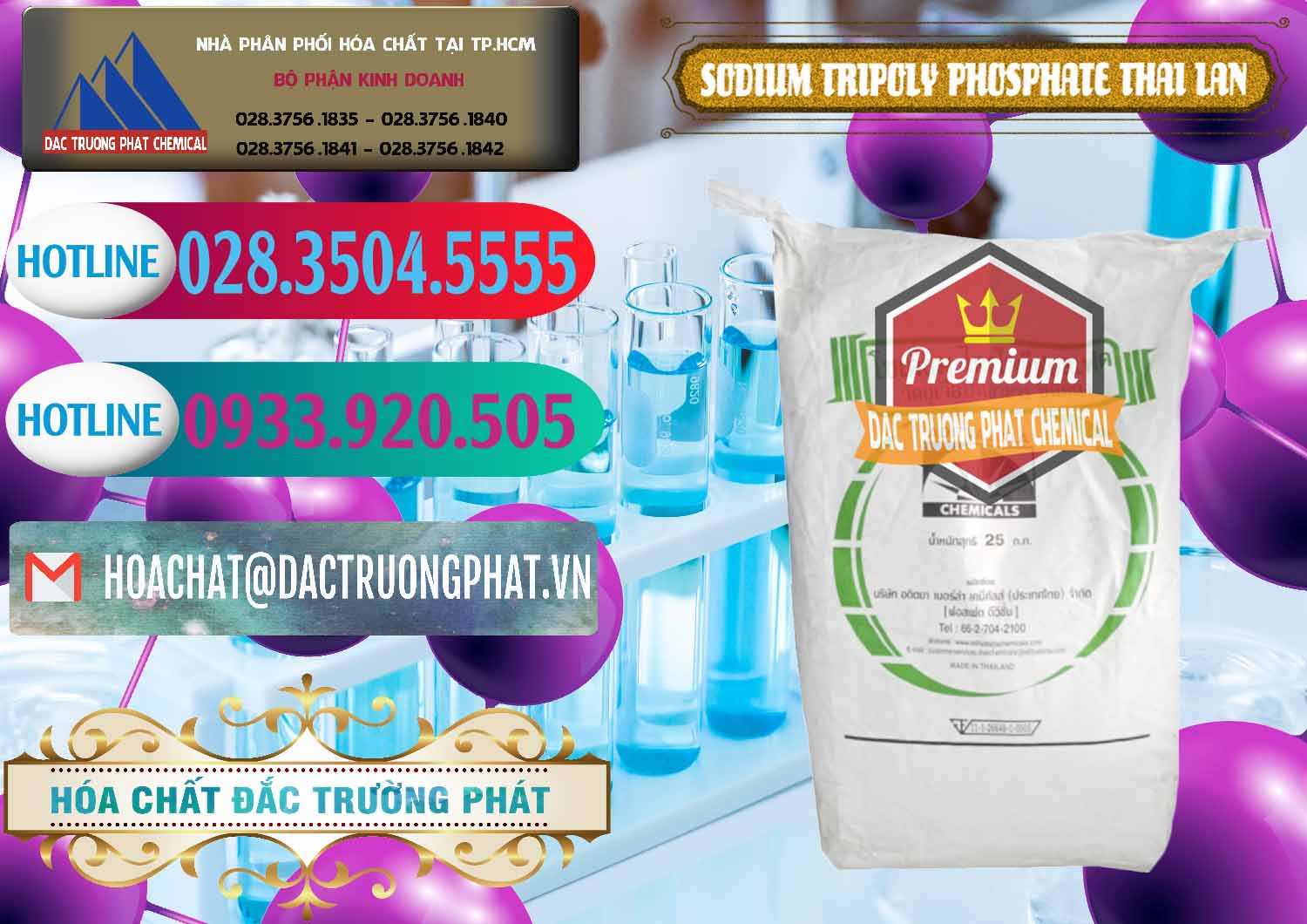 Nơi cung ứng ( bán ) Sodium Tripoly Phosphate - STPP Aditya Birla Grasim Thái Lan Thailand - 0421 - Kinh doanh - phân phối hóa chất tại TP.HCM - truongphat.vn