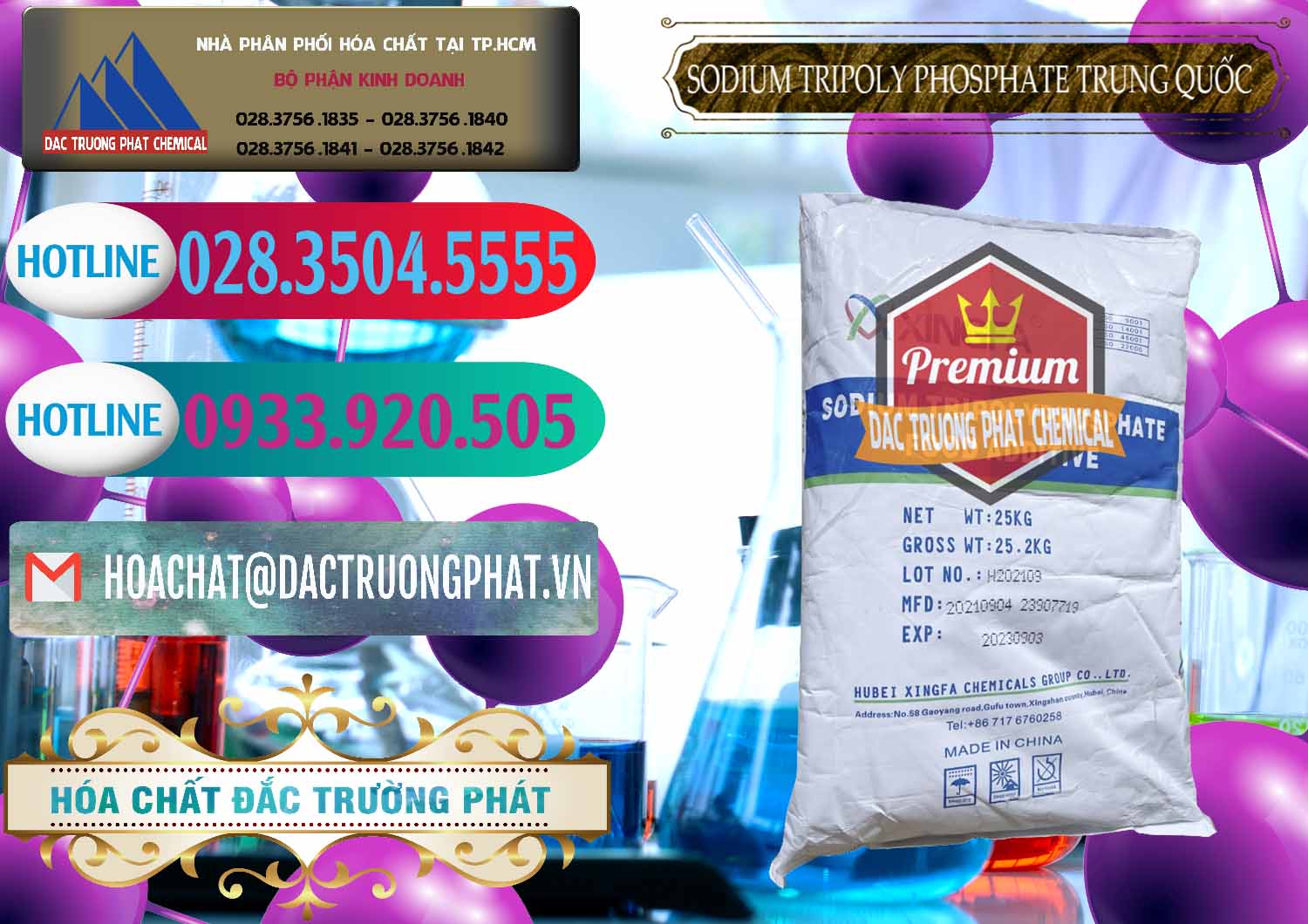 Nơi chuyên bán & cung cấp Sodium Tripoly Phosphate - STPP 96% Xingfa Trung Quốc China - 0433 - Nhà cung cấp ( phân phối ) hóa chất tại TP.HCM - truongphat.vn
