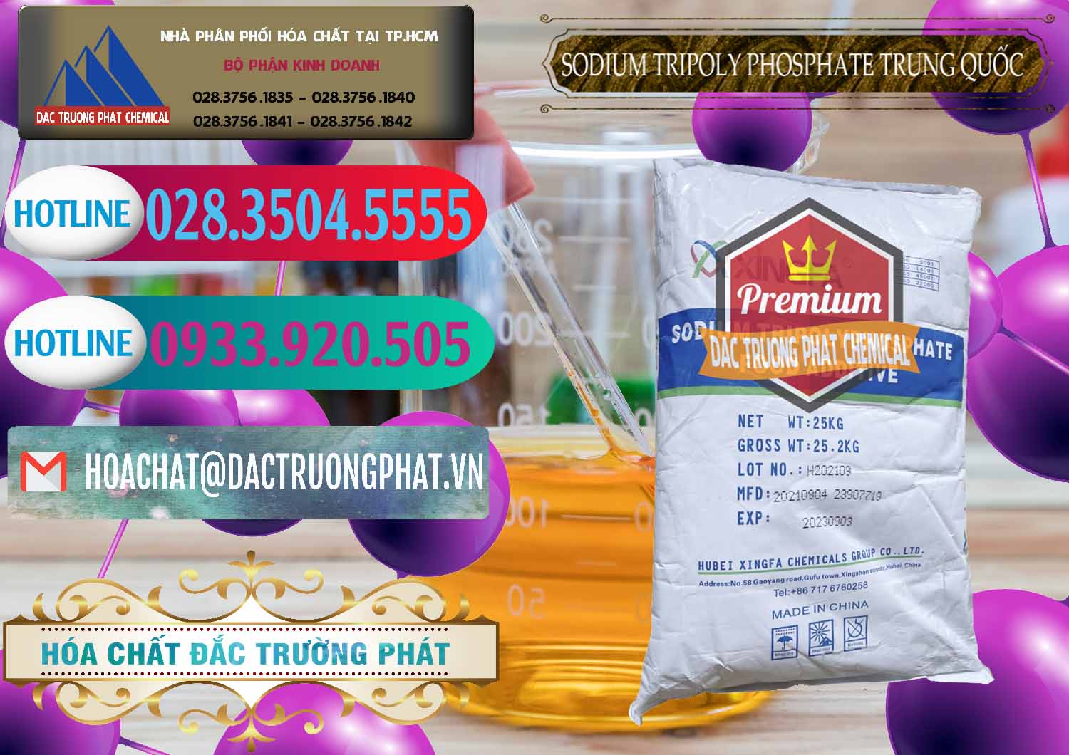 Cty chuyên cung ứng & bán Sodium Tripoly Phosphate - STPP 96% Xingfa Trung Quốc China - 0433 - Chuyên phân phối _ cung ứng hóa chất tại TP.HCM - truongphat.vn