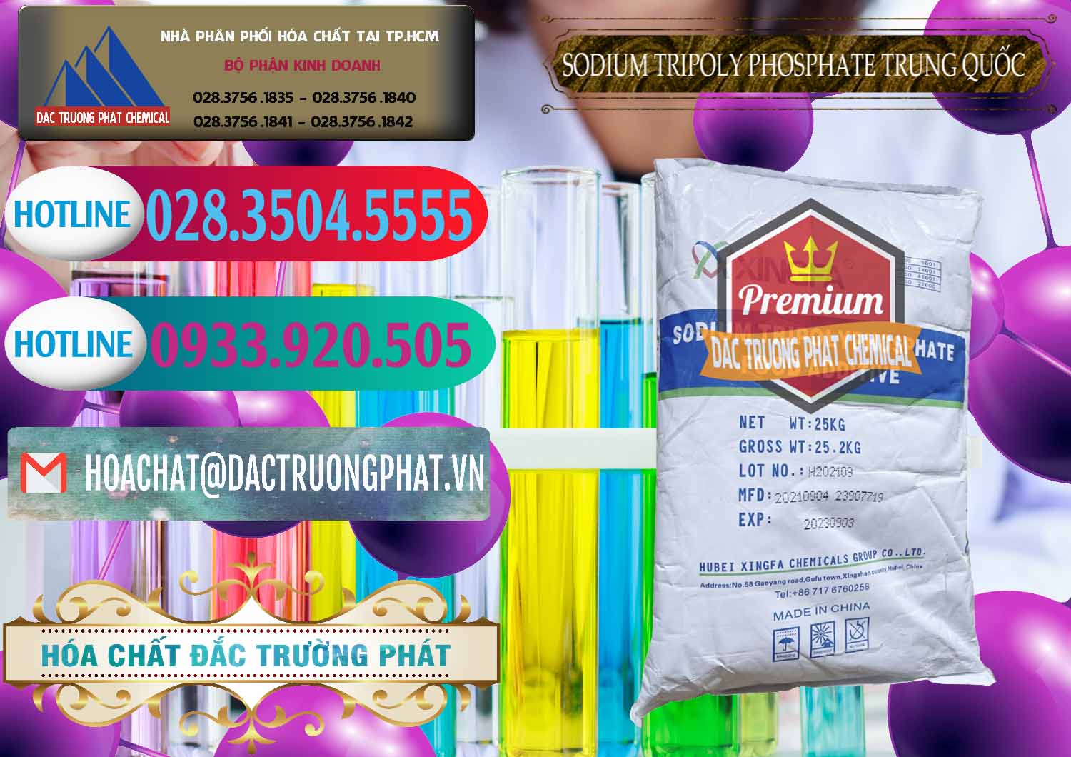 Chuyên bán _ phân phối Sodium Tripoly Phosphate - STPP 96% Xingfa Trung Quốc China - 0433 - Cung ứng ( phân phối ) hóa chất tại TP.HCM - truongphat.vn