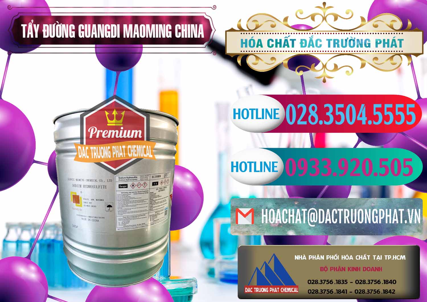 Cty cung cấp - bán Tẩy Đường - NA2S2O4 Guangdi Maoming Thùng Xám Trung Quốc China - 0402 - Phân phối ( bán ) hóa chất tại TP.HCM - truongphat.vn
