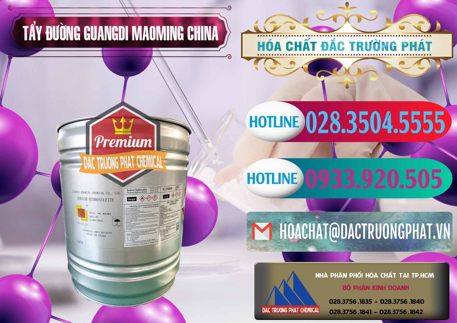 Công ty chuyên kinh doanh - bán Tẩy Đường - NA2S2O4 Guangdi Maoming Thùng Xám Trung Quốc China - 0402 - Công ty cung cấp ( bán ) hóa chất tại TP.HCM - truongphat.vn