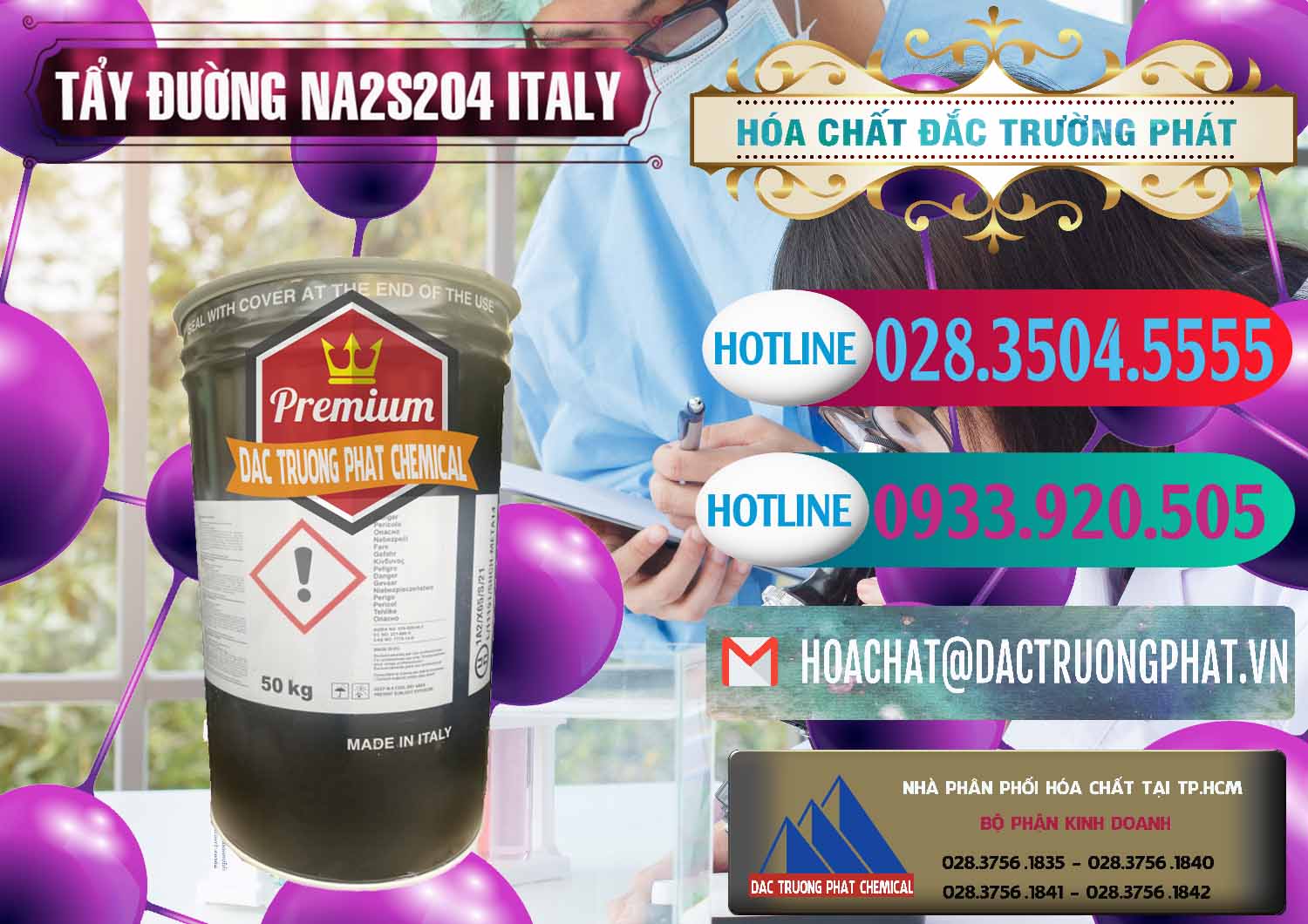 Chuyên bán & cung cấp Tẩy Đường - NA2S2O4 Ý Italy - 0422 - Chuyên phân phối - bán hóa chất tại TP.HCM - truongphat.vn