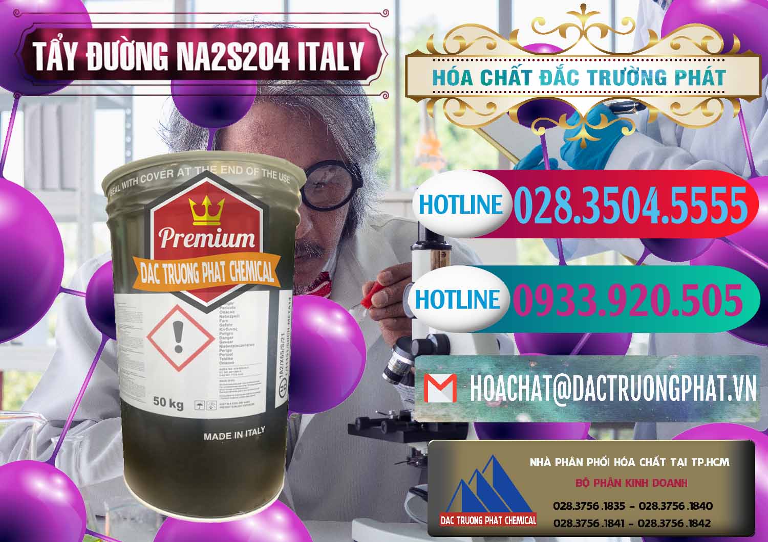 Công ty cung cấp ( bán ) Tẩy Đường - NA2S2O4 Ý Italy - 0422 - Đơn vị phân phối & bán hóa chất tại TP.HCM - truongphat.vn