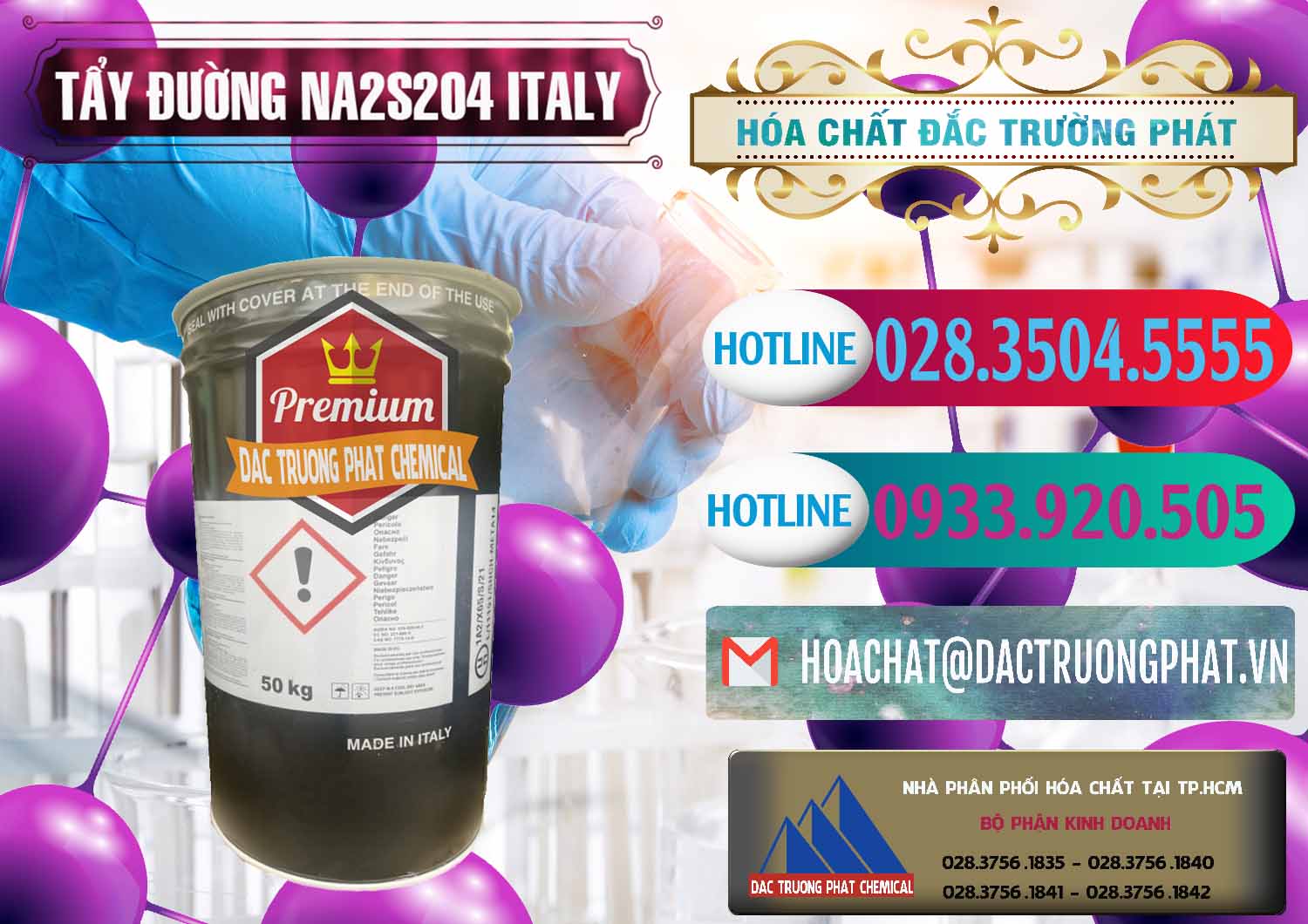 Công ty nhập khẩu - bán Tẩy Đường - NA2S2O4 Ý Italy - 0422 - Cty cung cấp - kinh doanh hóa chất tại TP.HCM - truongphat.vn