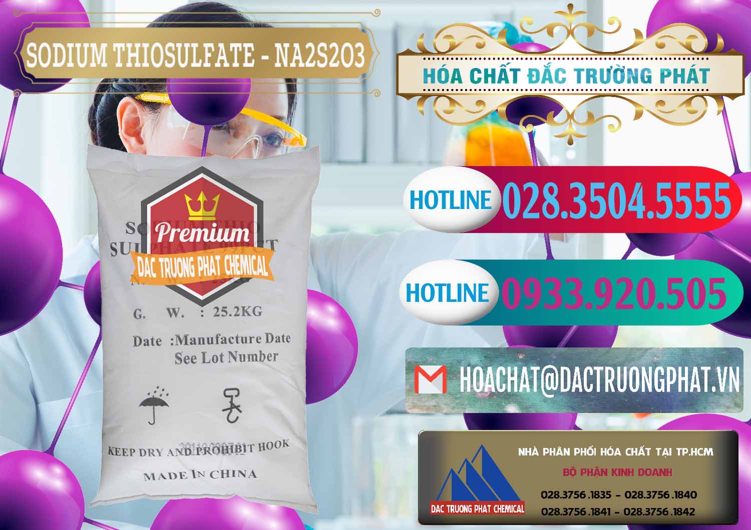 Cty nhập khẩu và bán Sodium Thiosulfate - NA2S2O3 Trung Quốc China - 0151 - Phân phối và cung cấp hóa chất tại TP.HCM - truongphat.vn