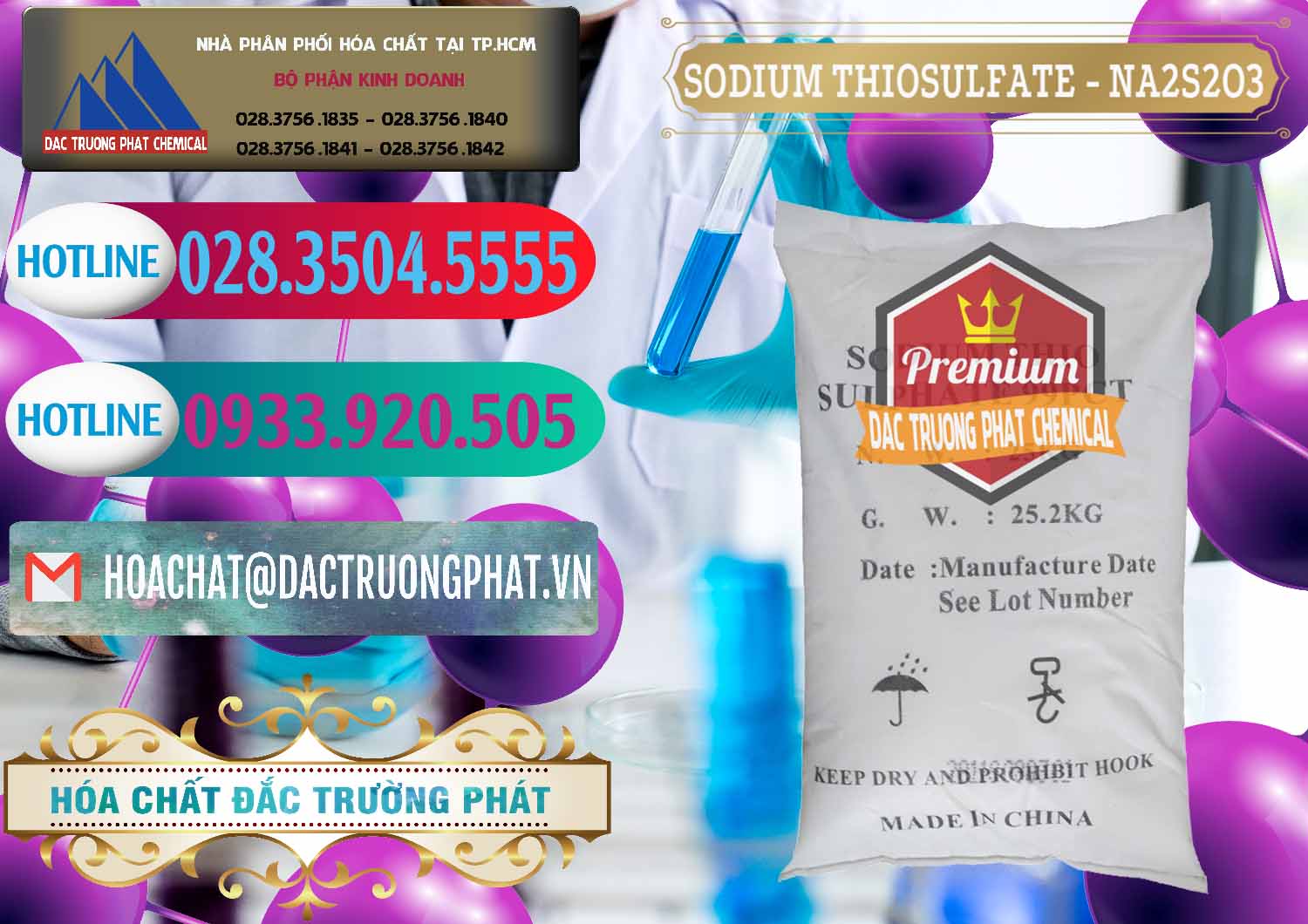 Cty cung cấp _ bán Sodium Thiosulfate - NA2S2O3 Trung Quốc China - 0151 - Công ty cung cấp ( bán ) hóa chất tại TP.HCM - truongphat.vn