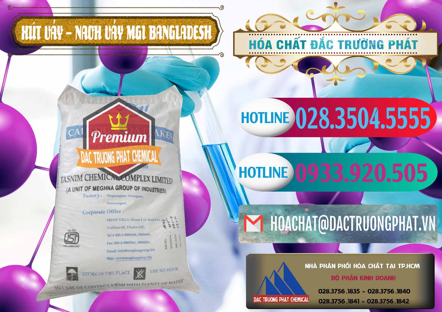 Bán & cung cấp Xút Vảy - NaOH Vảy 99% MGI Bangladesh - 0274 - Công ty bán _ cung cấp hóa chất tại TP.HCM - truongphat.vn