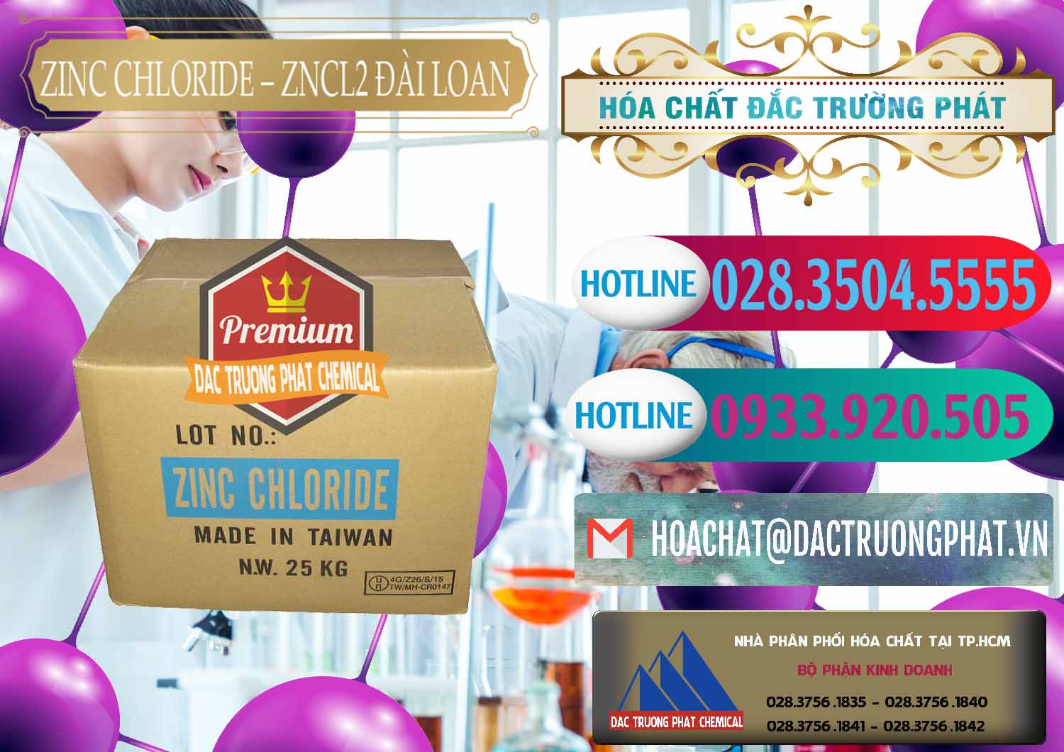 Cung cấp ( bán ) Zinc Chloride - ZNCL2 96% Đài Loan Taiwan - 0178 - Nơi cung ứng _ phân phối hóa chất tại TP.HCM - truongphat.vn