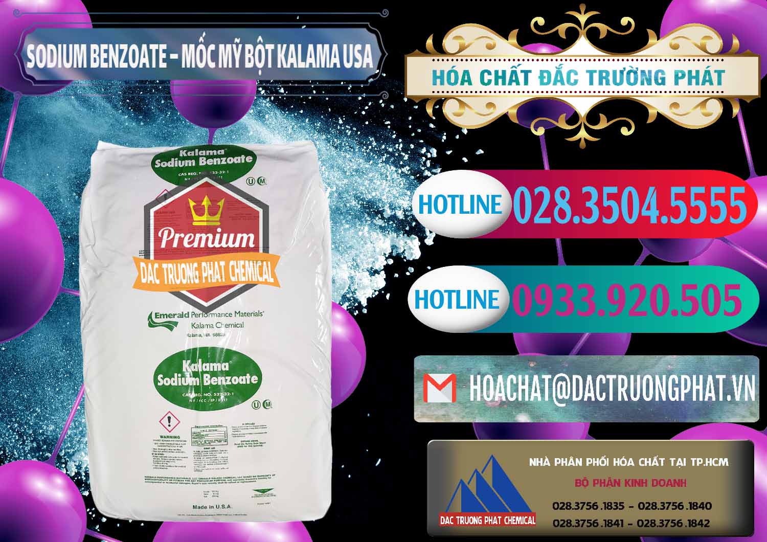 Cty chuyên bán - phân phối Sodium Benzoate - Mốc Bột Kalama Food Grade Mỹ Usa - 0136 - Công ty phân phối - nhập khẩu hóa chất tại TP.HCM - truongphat.vn