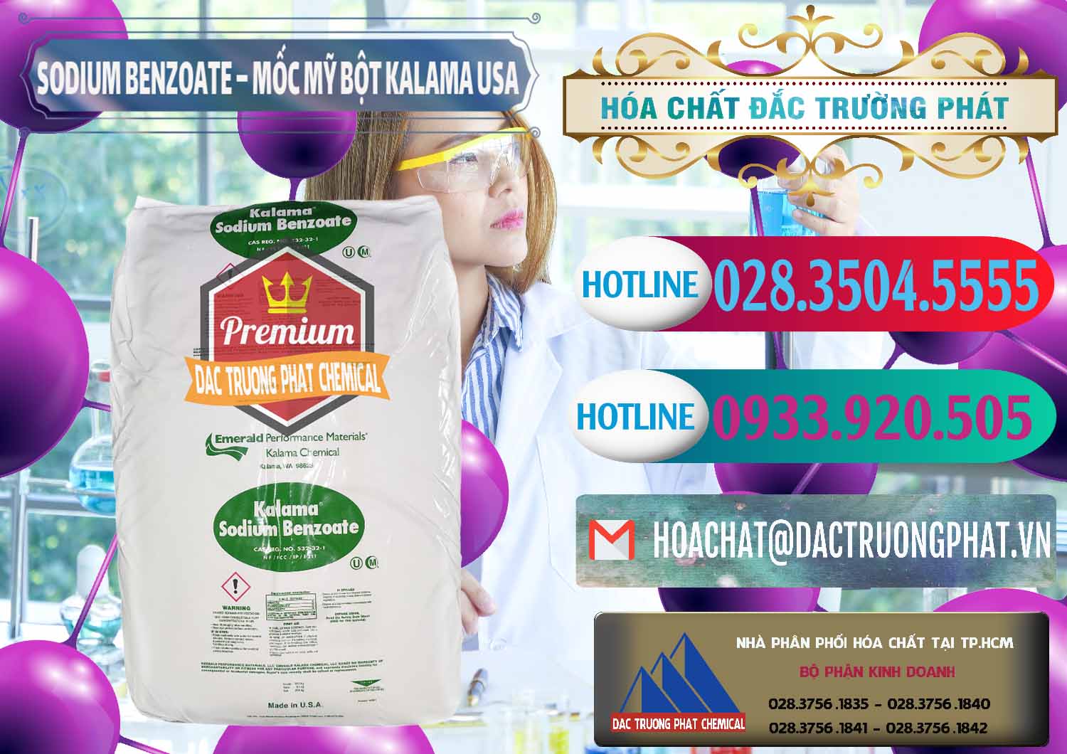 Công ty phân phối _ bán Sodium Benzoate - Mốc Bột Kalama Food Grade Mỹ Usa - 0136 - Nơi chuyên phân phối - bán hóa chất tại TP.HCM - truongphat.vn
