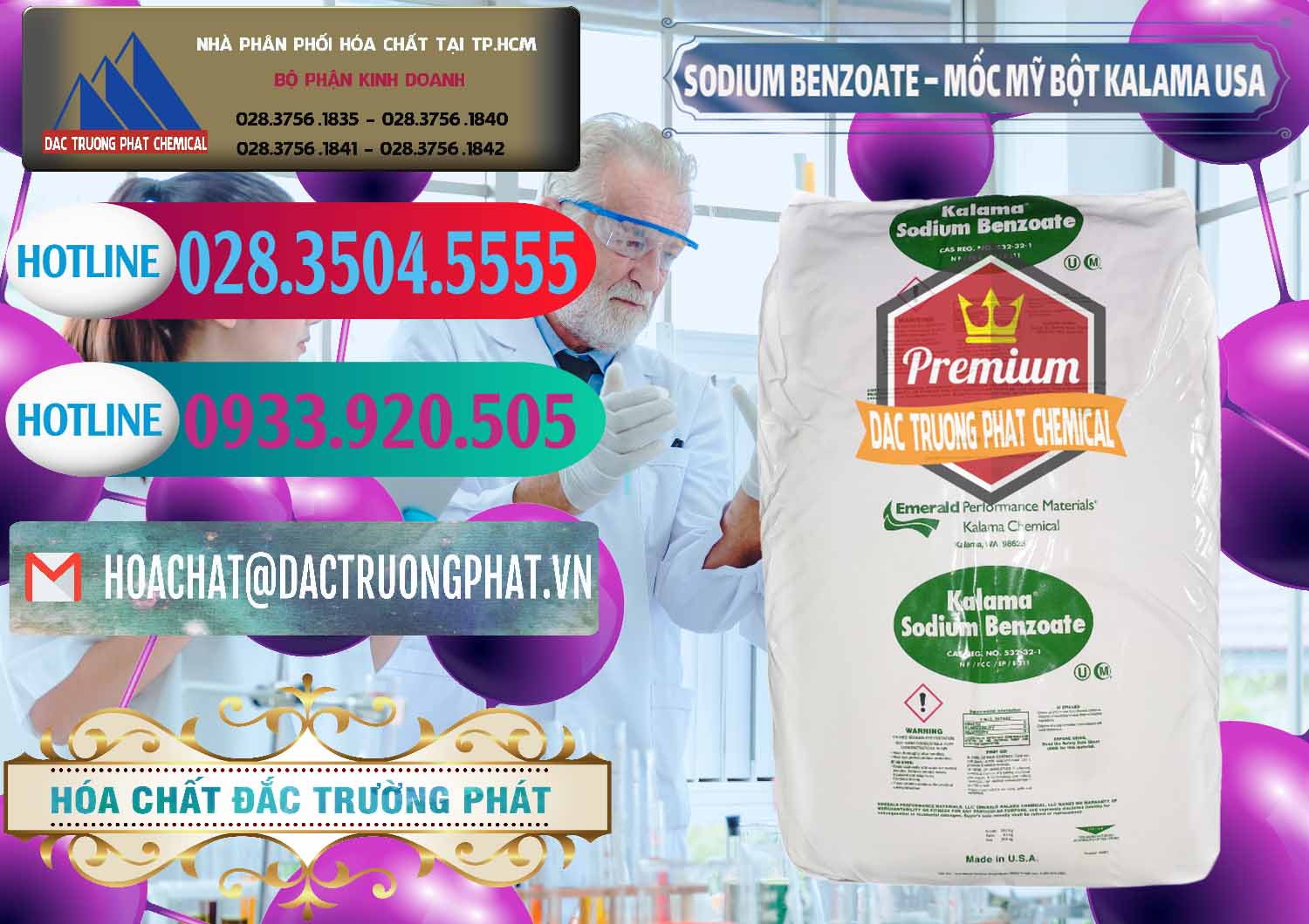 Chuyên kinh doanh & bán Sodium Benzoate - Mốc Bột Kalama Food Grade Mỹ Usa - 0136 - Nhà cung cấp _ nhập khẩu hóa chất tại TP.HCM - truongphat.vn